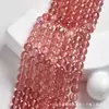 Cuentas de cristal de imitación de 4-12 mm, cuentas sueltas de cristal blanco, cuentas de vidrio, cuentas de alta transparencia, cuentas de vidrio para pulseras hechas a mano para DIY
