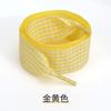Nuevos Cordones de Estilo Coreano Ins Frescos y Dulces de Cuadros de Colores Adecuados para Zapatos de Entrenamiento Alemanes, Zapatos de Carrera y Zapatos de Lona