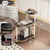 Mesa lateral simples e portátil para a sala de estar, adequada para uso como mesa de centro ou mesa de cabeceira em apartamentos pequenos