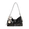 Bolso tote de gran capacidad estilo retro transfronterizo para mujer, nuevo bolso de moda otoño e invierno 2026 para mujer, para llevar al hombro y cruzado, para el trabajo