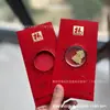 Sobres Rojos de Celebración de Luna Llena con Monedas de Oro, Sobres Rojos de Boda de Alta Calidad Especiales con Monedas de Oro, Suministro de Fábrica