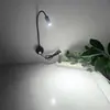 Fornecimento Transfronteiriço Luminária de Pescoço de Ganso LED Lâmpada de Cabeceira para Leitura Tubo Flexível Luminária de Parede Fonte 3W Fábrica
