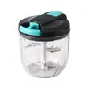 Picadora de Carne Manual Amazon para Uso Doméstico, Machacador de Ajo, Picadora de Verduras, Prensa de Ajo Manual, Molinillo para Pasta de Jengibre y Ajo