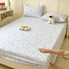 Funda de cama/colchón de una sola capa con impresión personalizada hecha de tela gruesa vieja, también adecuada como funda de alfombrilla fresca