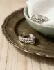 Nuevo Anillo de Espiga de Trigo con Diseño de Nicho, Sensación de Alta Gama, Tamaño Versátil y Ajustable, Anillo para Dedo Índice Estilo Vintage