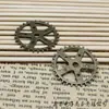 Acessórios de liga retro DIY direto da fábrica 25mm estilo punk engrenagem mecânica movimento circular