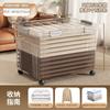 Caixa de Armazenamento Transparente com Grande Capacidade, Extra Grande para Uso Doméstico, Espessada para Roupas, Colchas e Organização de Armazenamento de Tamanho Grande