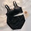 Ropa interior de seda de morera antibacteriana 7A, cómoda y transpirable, empalme de malla, bragas de color liso, sin aros, conjunto anti-flacidez, venta al por mayor