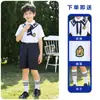 Uniformes Escolares Primarios, Ropa de Verano, Fotos de Graduación, Uniformes de Clase, Camisas Infantiles Estilo Británico, Trajes de Manga Corta, Uniformes de Jardín de Infancia, Verano