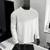 Sudadera estampada de otoño e invierno para hombre, colección primavera/otoño 2025, estilo coreano, nueva, cuello redondo, corte holgado, chic, estilo Hong Kong