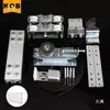 Acessórios para Porta Automática Sensor de Porta de Correr Controlador de Motor de Porta Roda Suspensa Batente Correia Clipe Longo Suspensor