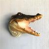 Modelo de Cabeza de Animal Simulada Dinosaurio Cocodrilo Triceratops Monstruo Colgantes de Pared Casa de Campo Paraíso Infantil Decoración de Pared