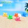 Estrella de Mar de Resina Pasador Decoración para Pegar en Teléfono Celular Regalo Pabellón Haizu Acuario Paisaje en Miniatura Paisaje Marino Pequeños Adornos