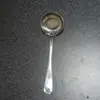 Cuchara Redonda de Acero Inoxidable con Mango Profundo, Cuchara de Fondo Plano, Cuchara para Comer, Cuchara Redonda Grande, Cuchara Gruesa para el Hogar, Capibara