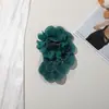 Moda Transfronteriza Hecho a Mano Parches de Tela de Flores Plegadas Accesorios Decorativos de Tres Capas con Cuentas Vestido Suéter para Mujer Flores Tridimensionales