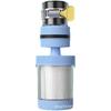 Extensor de torneira de cozinha doméstico com filtro giratório de 360 graus, filtro anti-respingo, cabeça de chuveiro com pedra medicinal anti-respingo
