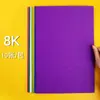 Papel Corrugado de Colores A4 DIY Papel de Agujeros de Colores Papel Hecho a Mano Papel Ondulado de Tres Capas para Niños Pequeños Venta Directa de Fábrica