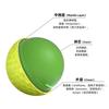 Pelota de Golf Paddy's Duradera de Tres Capas Surlyn Bajo Spin Larga Distancia Estándar Usga