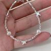 Pulsera de Perlas Mariposa Dulce para Mujer, Versátil, Moderna, Lujo Ligero, Popular Nuevo Estilo de Pulsera, Tendencia de Joyería de Mano para Celebridades de Internet