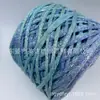 Direto do FabricanteCor Degradê Céu Estrelado Fio Iridescente 3,0 mm Fio de Algodão Oco Fio para Tricô à Mão Crochet DIY