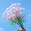 Flores artificiais rosas personalizadas para decoração de casamento, decoração de palco de hotel, fundo, flores falsas para adereços de corredor