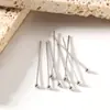 Aguja para Perlas de Acero Inoxidable, Aguja de Bola, Aguja de Bola con Cabeza Grande, Aguja de Cabeza Redonda, Aguja para Perlas Hecha a Mano, Accesorios para Joyería DIY al por Mayor