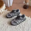 Zapatillas de Entrenamiento Retro Alemanas con Estampado de Leopardo para Niños de 3-6-12 Años Nuevo Estilo Otoño Niños Niñas Suela Suave Antideslizantes Zapatos Deportivos Zapatos Individuales