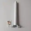Poste de luz solar com suporte para poste de rua, acessórios integrados, LED fotovoltaico externo, instalação rural em balanço
