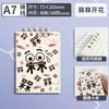 Cuaderno de Hojas Sueltas CompletoCuaderno de Hojas Sueltas A5, B5, Pp, Mate, Rayas Diagonales Cuaderno de Diario de Hojas Sueltas