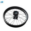 Accesorios para motocicletas todoterreno, cubo de rueda delantera de disco C, llanta de hierro trasera de 1,6 x 19 pulgadas, anillo de hierro para neumático de 1,85 x 16 pulgadas, núcleo de tambor