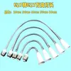Portalámparas de Conversión Universal E27 a E27 Portalámparas con Tubo Flexible Extensión Adaptador de Base de Rosca Cerámica para Luz LED