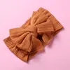 Faixa de cabeça personalizada em jacquard de bebê ultrassuave, camada dupla com laço, nylon, aba larga, faixa de cabeça protetora de fontanela ultrassuave para bebês - DIY