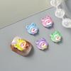 Decorações Mistas de Arte para Unhas de Desenho Animado Atacado Animais Pequenos Fofos Comida e Brinquedo Decorações Mistas DIY Resina Strass Acessórios para Unhas