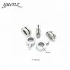 YuenZ Acessórios para pulseira de joias diy estilo europeu e americano contas de liga requintadas tee 11 * 8MM R60