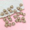 11mm Color Acrílico Corazón Corazón Corazón Corazón Agujero Vertical Ensartado DIY Hecho a Mano Cadena para Teléfono Móvil Accesorios de Joyería