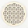 Posavasos de madera huecos de 10 cm transfronterizos, tapetes aislantes de calor para bebidas y café, manualidades decorativas DIY para el hogar