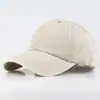 Boné de Baseball Liso de Algodão Puro Lavado para Mulheres e Homens, Boné Casual Bico de Pato, Estilo Coreano, Vintage Ajustável