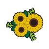 Bolsa de Praia EVA Quente Transfronteiriça Acessórios de Flores DIY Fivela Decorativa Desenho Animado Descarregamento Bolsa Buraco de Fruta Acessórios de Bolsa Flor Bogle