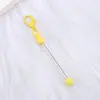 Colgante de Bolso Personalizado Creativo Llavero Nuevo Color Caramelo Llavero Listo para Usar DIY Mini Llavero de Cuentas