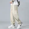 Pantalones minimalistas para hombre transfronterizos, nueva colección otoño/verano, corte holgado, modernos, pierna cónica, pantalones versátiles para el trabajo, pantalones casuales