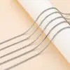 Acessórios para Colar DIY de Novos Produtos Transfronteiriços Corrente de Clavícula Universal Corrente Simples Versátil Corrente Única Corrente Nua Venda por Atacado em Estoque