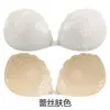 Cubretetinas de Encaje con Forma de Concha Anti-Mostrar los Pezones Soporte para Reuniones Pasties de Silicona Para Vestidos sin Tirantes Vestidos de Novia Sujetador Personalizado