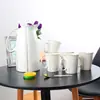 Jarra de Cerámica Elegante de Gran Capacidad para Agua Fría para Uso Doméstico, Tetera de Vidrio Resistente a Altas Temperaturas para Almacenamiento de Agua