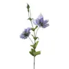 Flor falsa de Clematis cruzamento floral de casamento atacado flor artificial fio flor de lótus decoração de casa forma de trepadeira de flores
