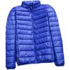 Ropa Ligera de Pluma para Hombre Chaqueta de Forro Polar Rellena de Algodón Anti-temporada para Hombre Cuello Vertical Cálida Diaria Casual Versátil Chaqueta con Capucha de Invierno