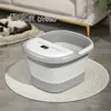 Balde Dobrável para Pedicure Acima da Panturrilha Portátil Modelo Novo com Tampa Isolado Bacia Doméstica para Pedicure Bacia para Lavar os Pés Balde para Pedicure