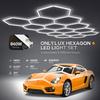 Luz de Trabalho Bluetooth Tira de LED Luz de Escritório Rgb Fantasia Luz de Shopping Garagem Pode Ser Personalizada Emenda de Formato Especial Lâmpada Fluorescente