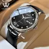 Lauert reloj mecánico falso de lujo para hombre correa impermeable reloj Shi Ying tiembla AliExpress una generación de pelo