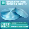 Fita de Gaze de Nylon Imitação GX Azul-Cinza Fita para Pet Textura Americana 2,0 cm Espinha de Peixe Trama Densa Fita em Estoque