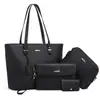 Conjunto de Bolsas de Quatro Peças de Grande Capacidade Transfronteiriço Novo 2026, Bolsa Simples da Moda e Tendência para Mãe e Filha, Bolsa Feminina de Ombro Cruzado